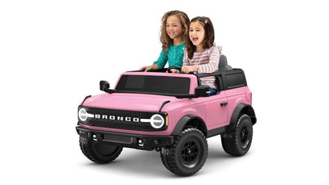 Top Preschooler Toys For Holiday 2022 Kid Trax Ford Bronco — Pink