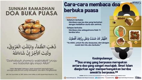 Doa Buka Puasa Mutih Homecare