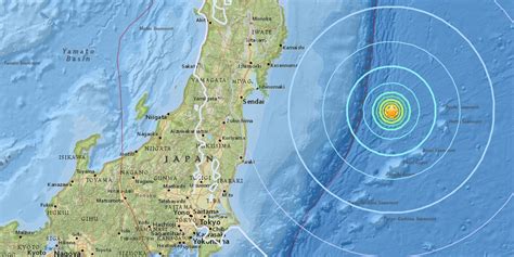Strong waves hit japan's miyagi and fukushima prefectures, damaging dozens. Earthquake strikes Japan 175 miles from Fukushima nuclear ...