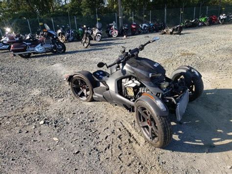 Salvage Motorcycles And Powersports 2020 Can Am Ryker For Sale At Crashedtoys Md Baltimore