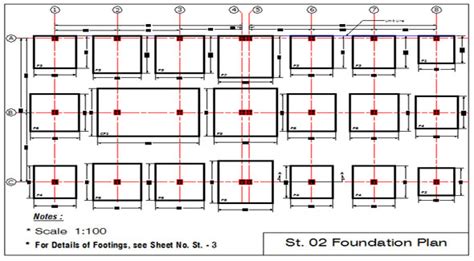 Foundation Plan Drawing For House Sketchup3dconstruction
