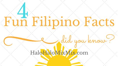 4 Fun Filipino Facts To Celebrate Asian American And Pacific Islander