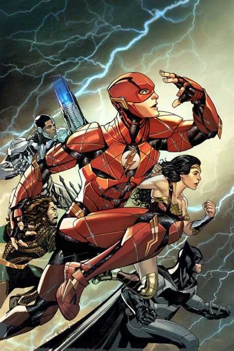 The flash is an ongoing american comic book series featuring the dc comics superhero of the same name. Justice League movie variant comic book covers revealed