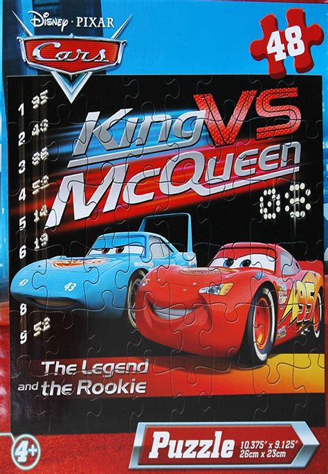 Disney Pixar Cars 48 Piece Jigsaw Puzzle King Vs Mcqueen