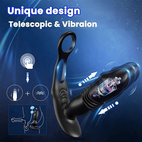 Analvibratoren Stoßfunktion Prostata Vibrator Analplug Sexspielzeug Für Männer Ebay