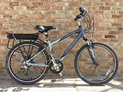 Ebo Cruiser Electric Bike Kit Installed On A Trek Navigator