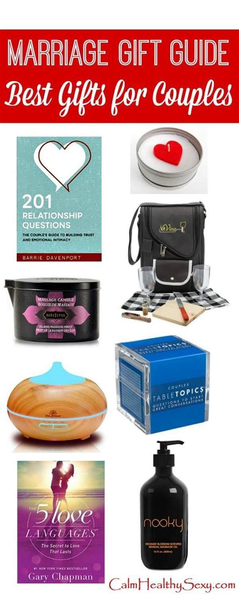 Great Holiday Gifts for Married Couples  Couple gifts, Best gifts for