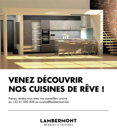 Les activités de lambermont meubles: Folder Meubles et cuisines Lambermont - Cuisines Lambermont venez découvrir.pdf