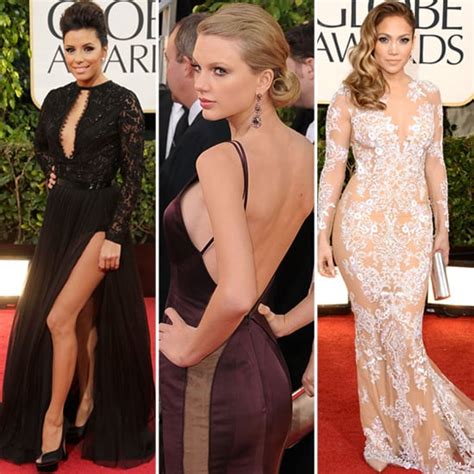 Golden Globes Sexiest Dresses 2013 Popsugar Fashion