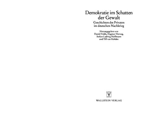 Es gab ein demokratisch gewähltes damit begann das dunkelste kapitel der deutschen geschichte, die zeit des nationalsozialismus. (PDF) "Wie Vati die Demokratie lernte: Religion, Familie ...