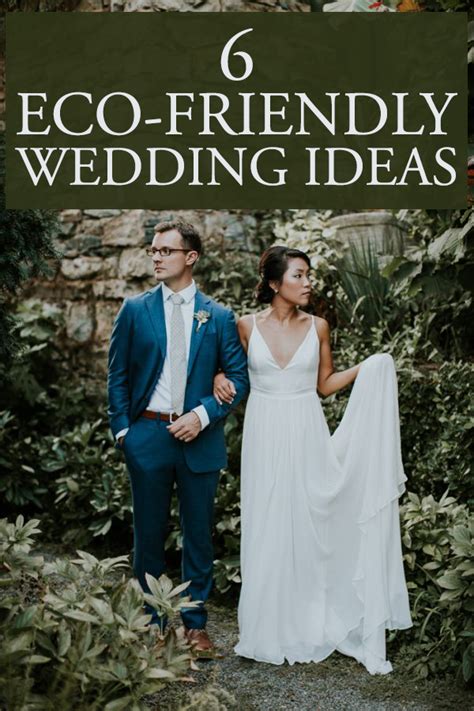 6 Ideas For An Eco Friendly Wedding Junebug Weddings