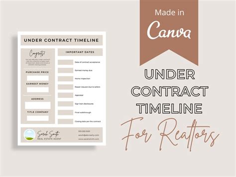 Handout Template Canva