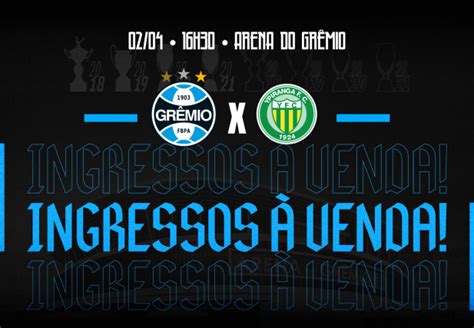 Ingressos Para Final Do Campeonato Ga Cho Entre Gr Mio X Ypiranga