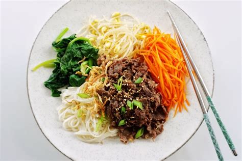 Korean Style Bibim Noodles Qiu Qiu Food Simple Recipes