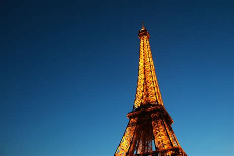 Eiffel Tower Eiffel Tower Paris Backlight Hd Wallpaper Wallpaper Flare