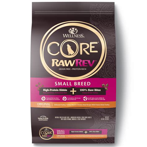 Wellness Core Rawrev Natural Grain Free Small Breed Dry Dog Food