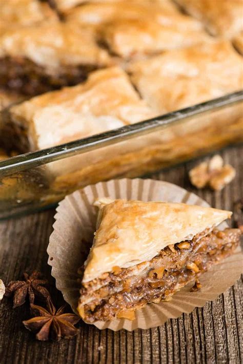The Best Homemade Baklava Recipe With Honey And Walnuts Baklava
