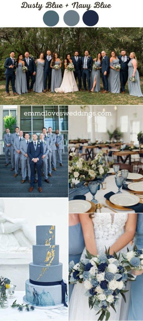 ️ Top 15 Dusty Blue Wedding Color Ideas For 2023 Brides Emma Loves