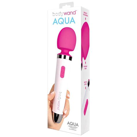 bodywand aqua cordless waterproof vibrating wand massager sexyland