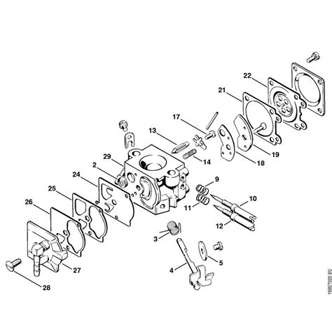 Stihl 032 Av Chainsaw 032aveqw Parts Diagram Carburetor Wa 49