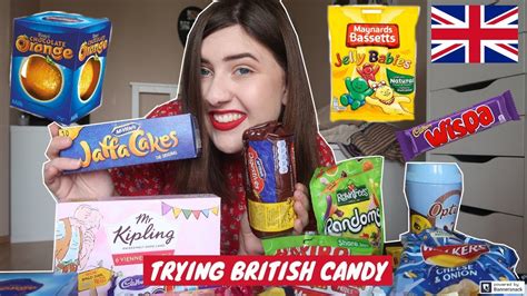 Trying British Candy Youtube