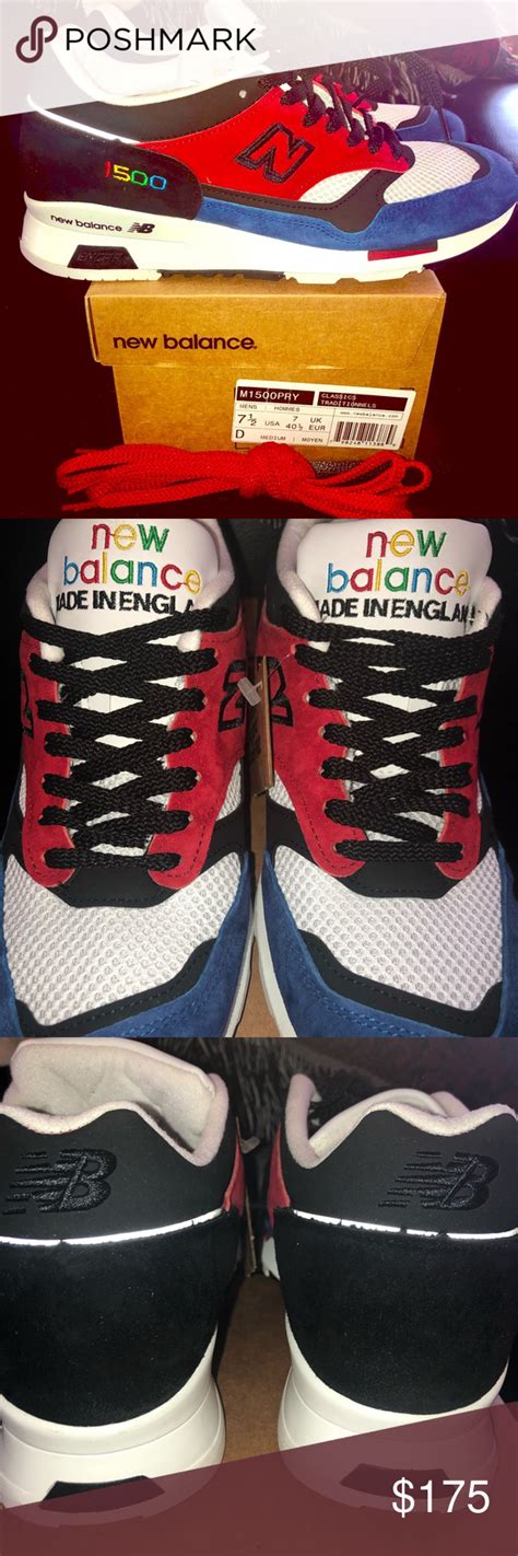 Also set sale alerts and shop exclusive offers only on shopstyle. 🚹New Balance M1500PRY 'Red,White & Blue' Sz7.5DS! A follow ...