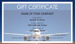 A night on the town that includes a printable gift certificate to a local restaurant, movie theater, or community play is a great way to recognize others for their efforts. Travel Gift Certificate Templates | Easy to Use Gift Certificates