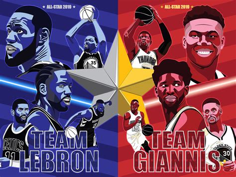 Nba 2k19 All Star Posters On Behance
