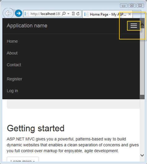 Asp Net Mvc Using Visual Basic Getting Started Hot Sex Picture