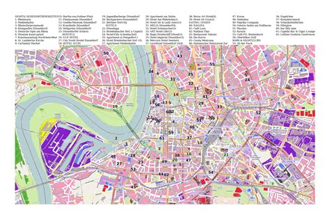 Potencial Aprendizaje Retirarse Mapa De Düsseldorf Alemania Además