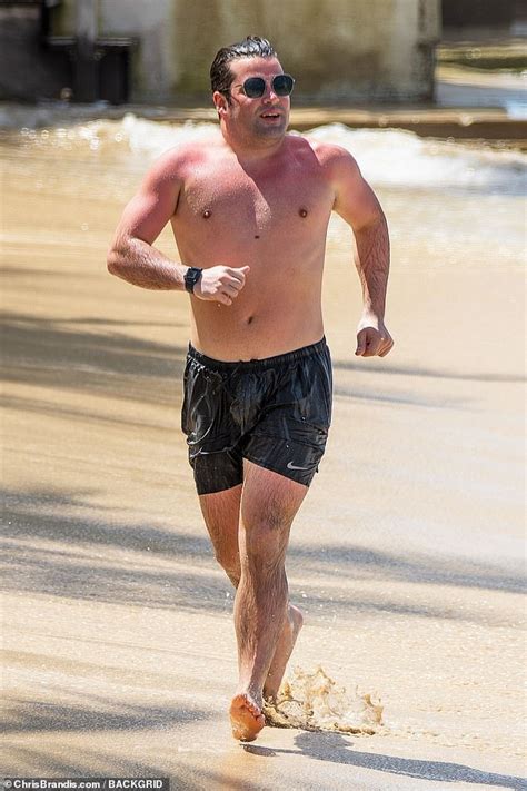 Joe Mcelderry Looks Worlds Away From His X Factor Heyday As He Strips Down To His Trunks In