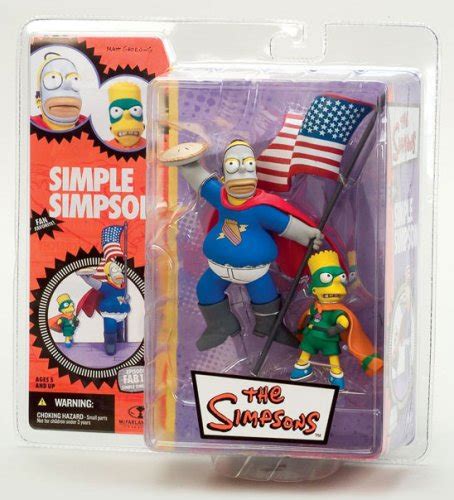Mcfarlane Simpsons Simple Simpson Action Figure Collectors Edge Comics