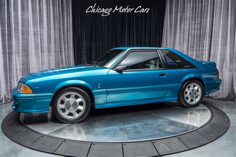 Used 1993 Ford Mustang Svt Cobra Coupe Excellent Condition Limited