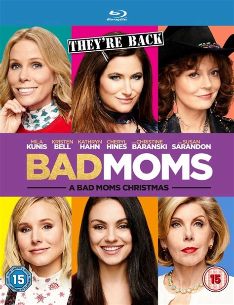 A Bad Moms Christmas Blu Ray Free Shipping Over £20 Hmv Store