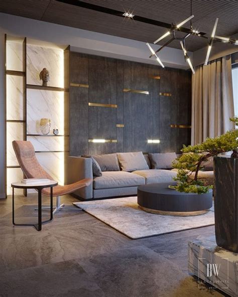 inspirasi desain ruang keluarga minimalis  dekorasi modern