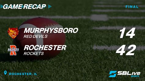 rochester vs murphysboro football nov 18 2023