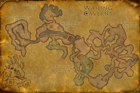 Wailing Caverns Map By Relentless666 On Deviantart