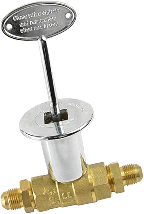 H Hilabee 12 Straight Quarter Turn Shut Off Valve Kit For Ng Lp Gas