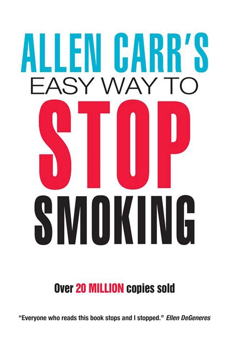 Allen Carrs Easy Way To Quit Smoking Inspirational Book Reviews