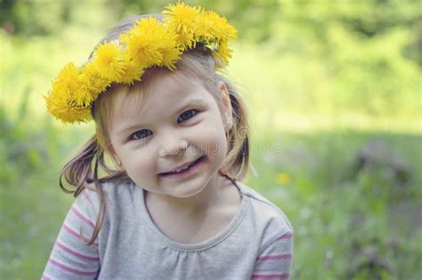 Happy And Cheerful Girl With A Beautiful Smile Stock Image Image Of