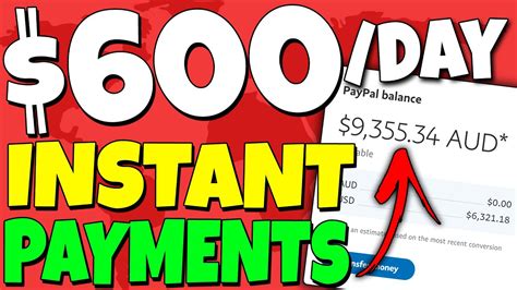 How You Can Make A Day With Instant Payments Make Money Online