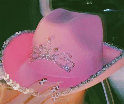 Untitled Cowgirl Aesthetic Pink Cowboy Hat Pink Cowgirl