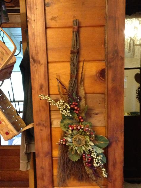 Cinnamon Broom For Fall Fall Door Decorations Christmas Crafts