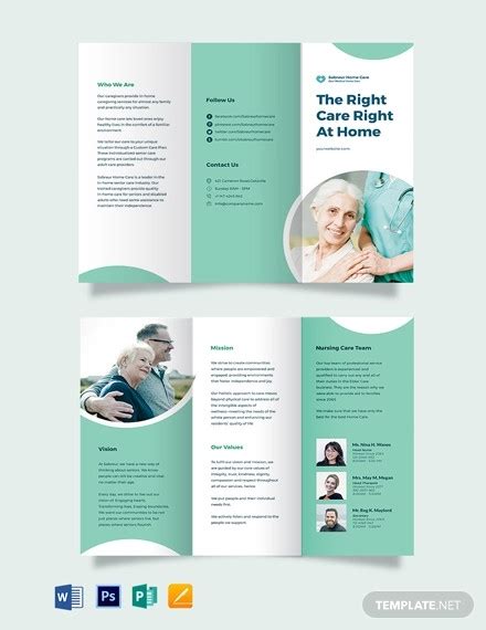 Home Care Brochure Samples