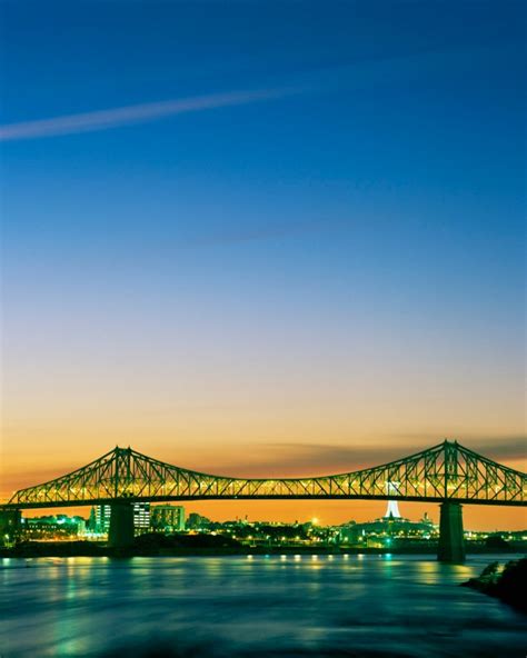 Jacques Cartier Bridge At Sunset This Day With God A Spiritual Journey