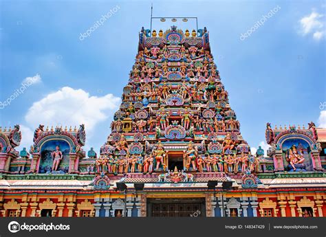 This hall, where incense spirals up into the air, is. Kuala Lumpur Malaysia - Sri Maha Mariamman Temple ...