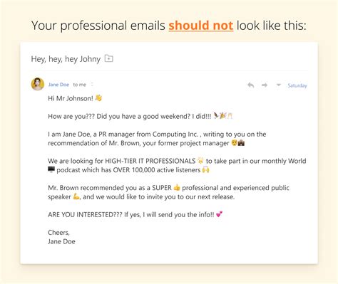 How To Write A Great Professional Email In 5 Easy Steps