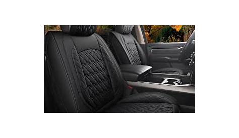 JOJOBAY Car Seat Covers for Dodge Ram 2 PCS Front,Fit Ram 2009-2022