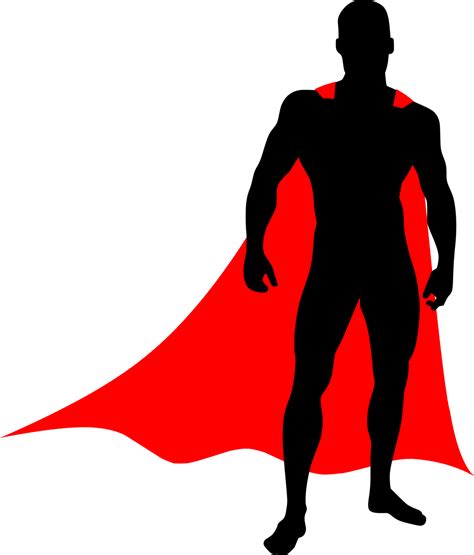 Download Hero Silhouette Achievement Royalty Free Vector Graphic