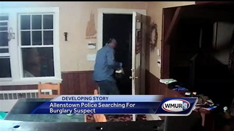 Man Shown Burglarizing Home In Surveillance Video Youtube